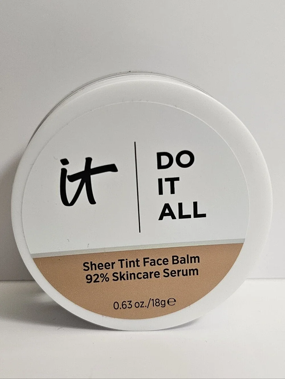 IT Cosmetics Do It All Sheer Tint Face Balm 225 Light Medium Warm tinted NEW